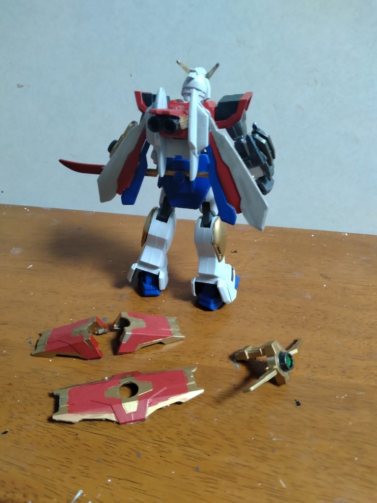 旧キットライジングガンダム–4枚目/制作者：サト