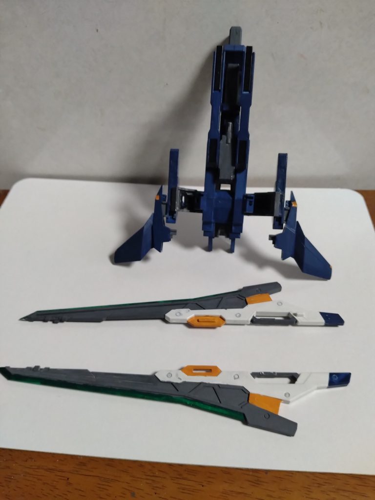 武装もまだまだ追加していく予定の発展途上のガンダムです。