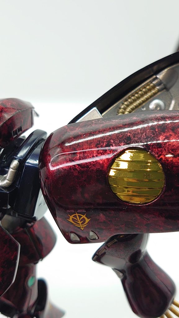 失敗：クリアが薄すぎて、研ぎ出し工程でカラー層まで削れてしまいました(。´Д⊂)