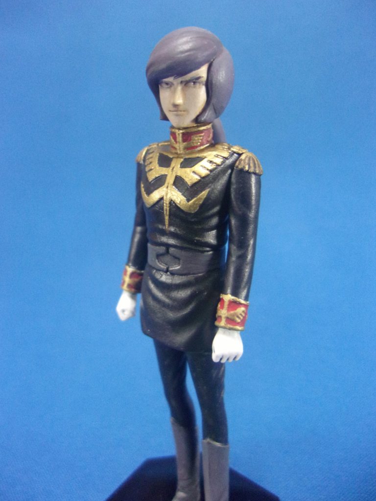 このキットは顔の造形が素晴らしい。キャラコレシリーズで一番だと思います。