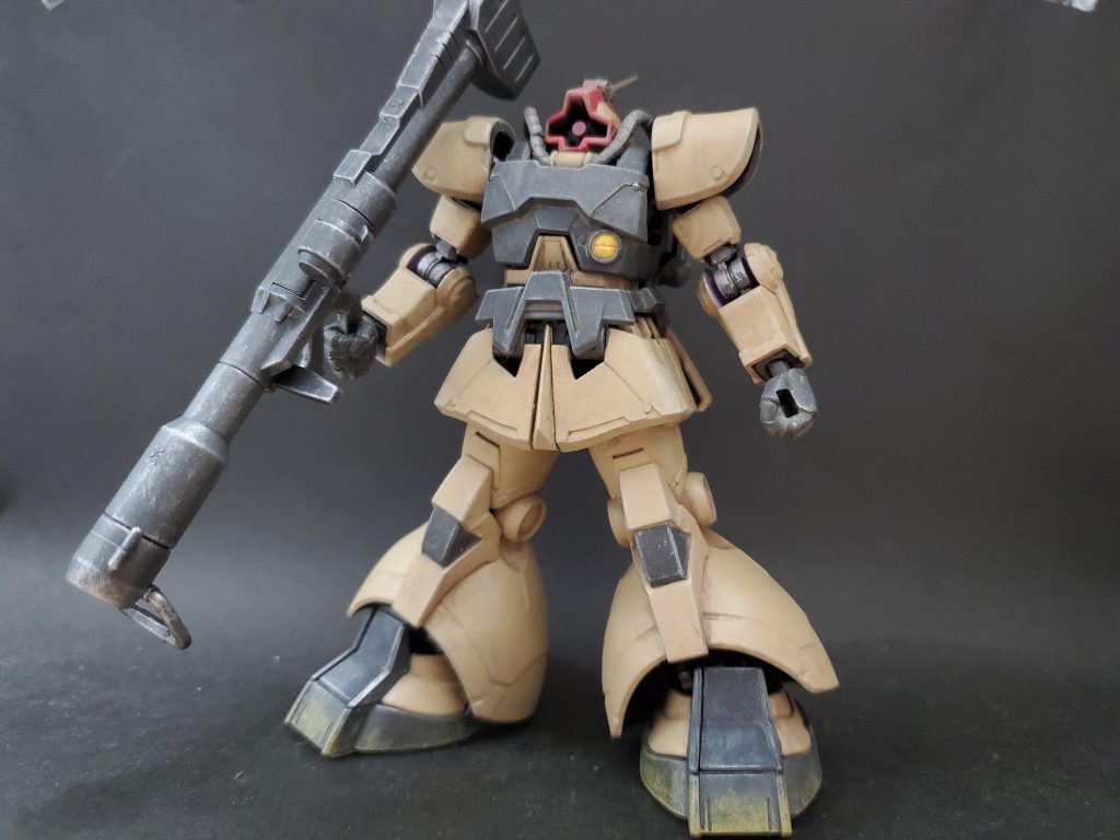 懐かしの砂漠の駐屯地風ドム