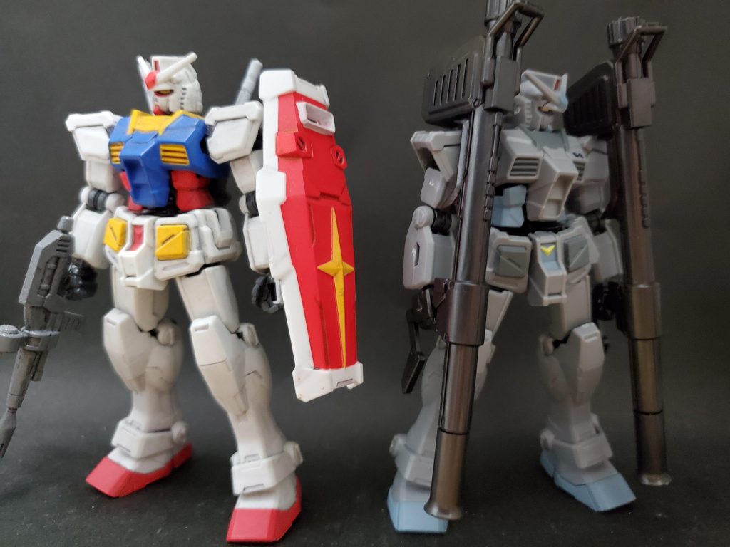 Gフレームガンダム1～7号機–3枚目/制作者：英吉