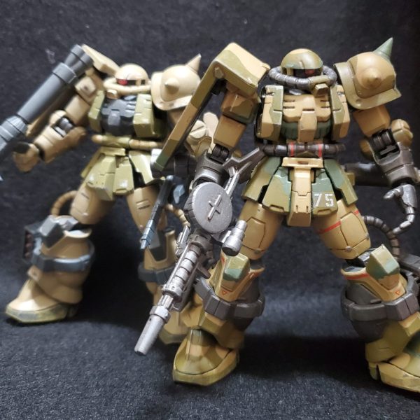 Gフレーム筆塗りリペイント色々