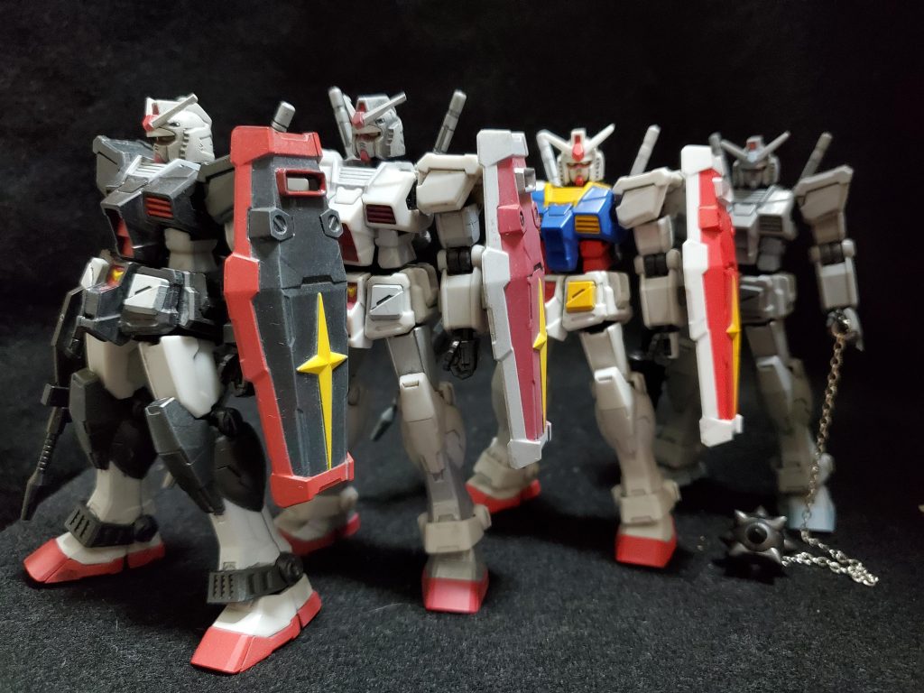 Gフレームガンダム1～7号機–4枚目/制作者：英吉