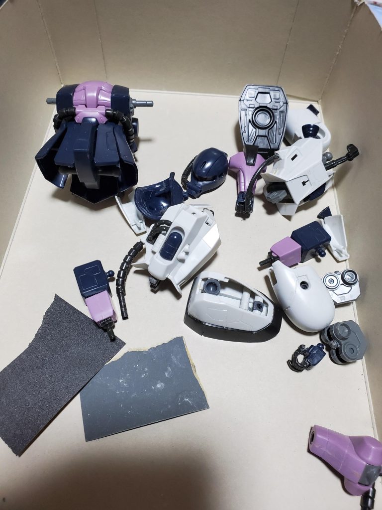 量産型ならやっぱ緑だろ？でMG高機動型ザク–3枚目/制作者：英吉