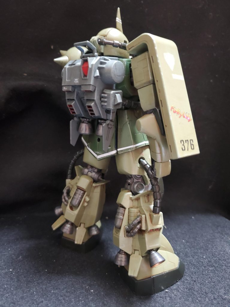 量産型ならやっぱ緑だろ？でMG高機動型ザク–3枚目/制作者：英吉