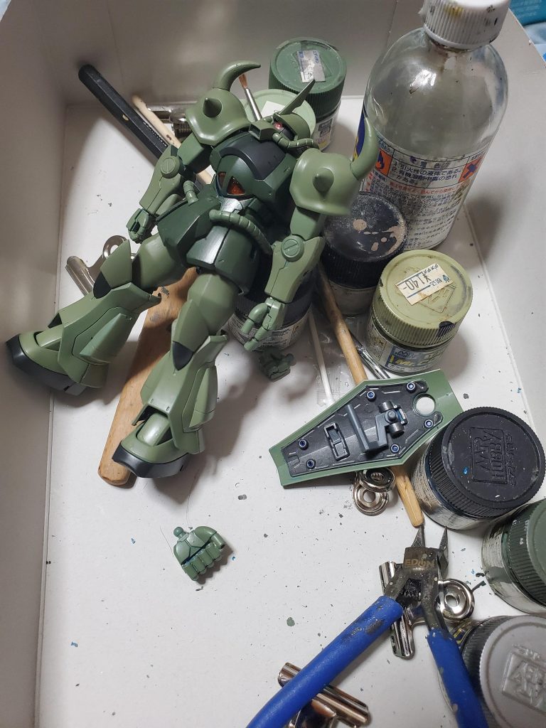 量産型ならやっぱ緑だろ？のリバイブグフ–3枚目/制作者：英吉