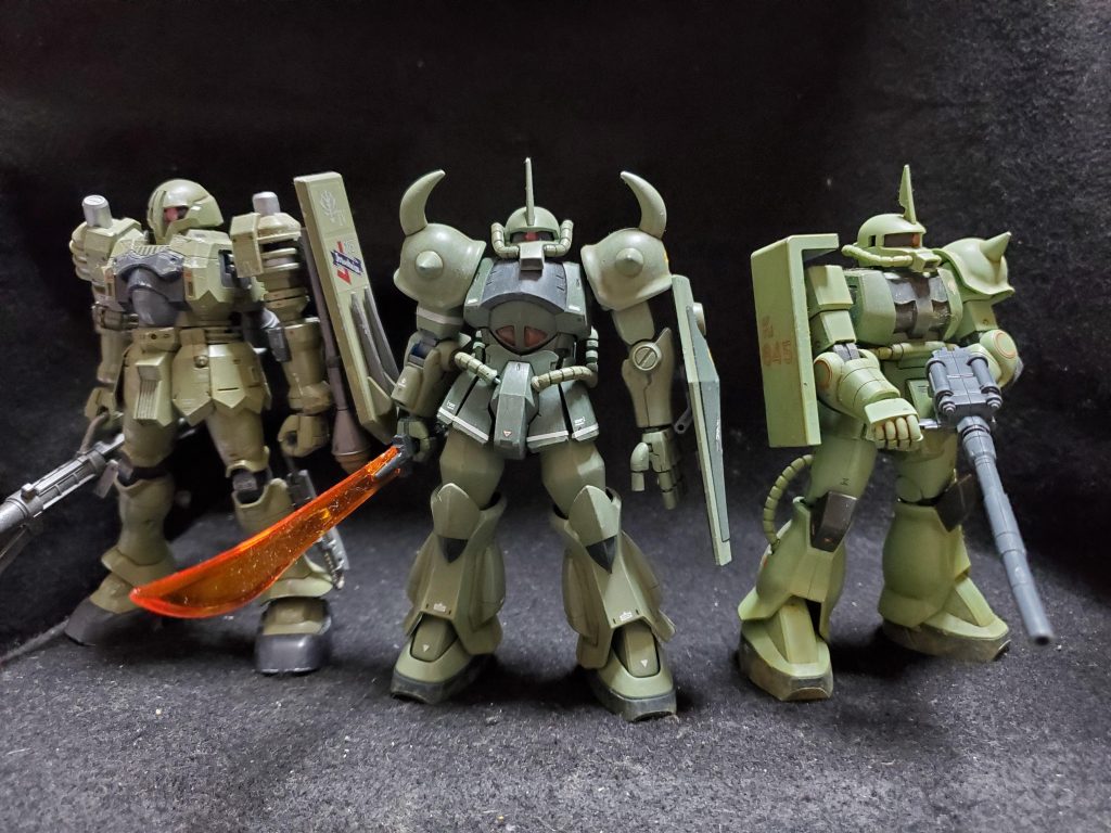 量産型ならやっぱ緑だろ？のリバイブグフ–5枚目/制作者：英吉