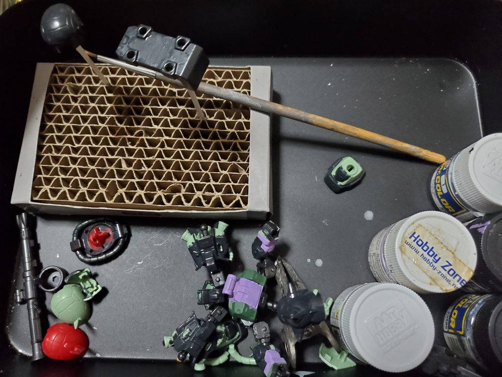 食玩モビリティジョイント筆塗りリペイント–3枚目/制作者：英吉