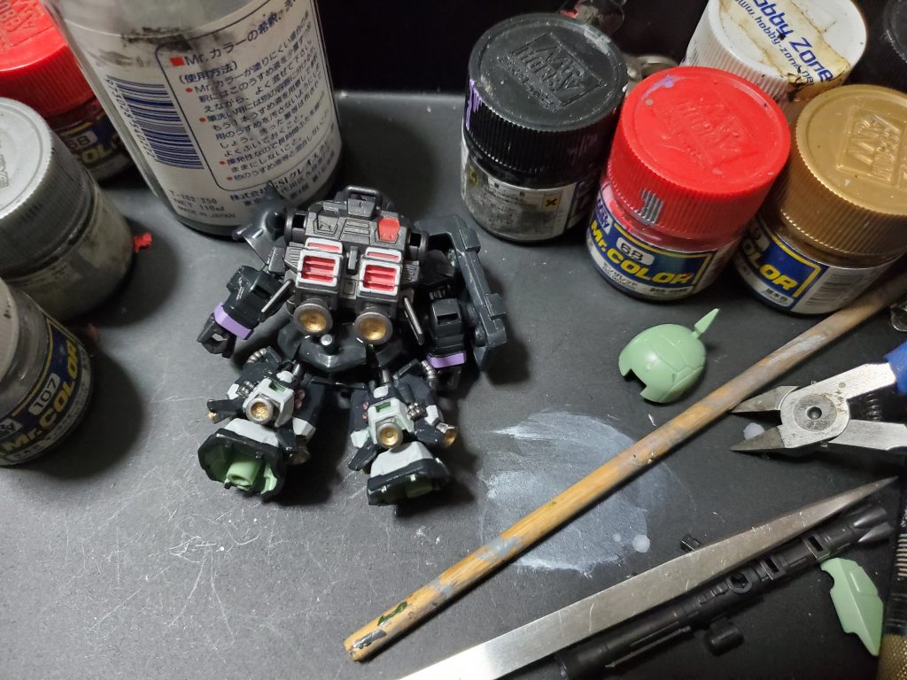 食玩モビリティジョイント筆塗りリペイント–5枚目/制作者：英吉