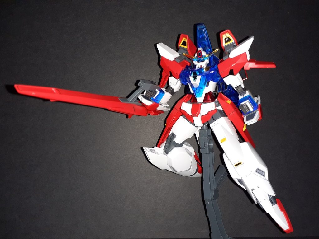 以前紹介したソリッドクリア風AGE-3にウェアを付けたもの