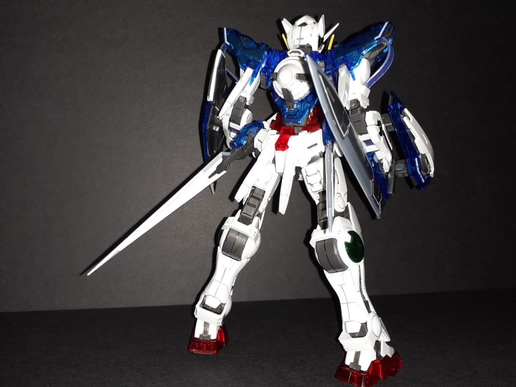 普通のエクシアはイグニッションモードを買ったのでメッキ入ってないのは何気に初めてだったり。