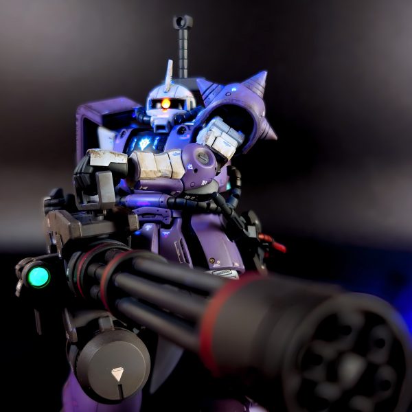 O*3様 HG キリーギャレット専用ザク 完成品 ソラリ機ベース