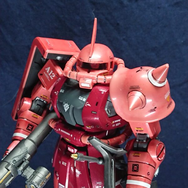 お待たせ! 専用出品 シャア専用カラー パール塗装 サザビー HGUC 