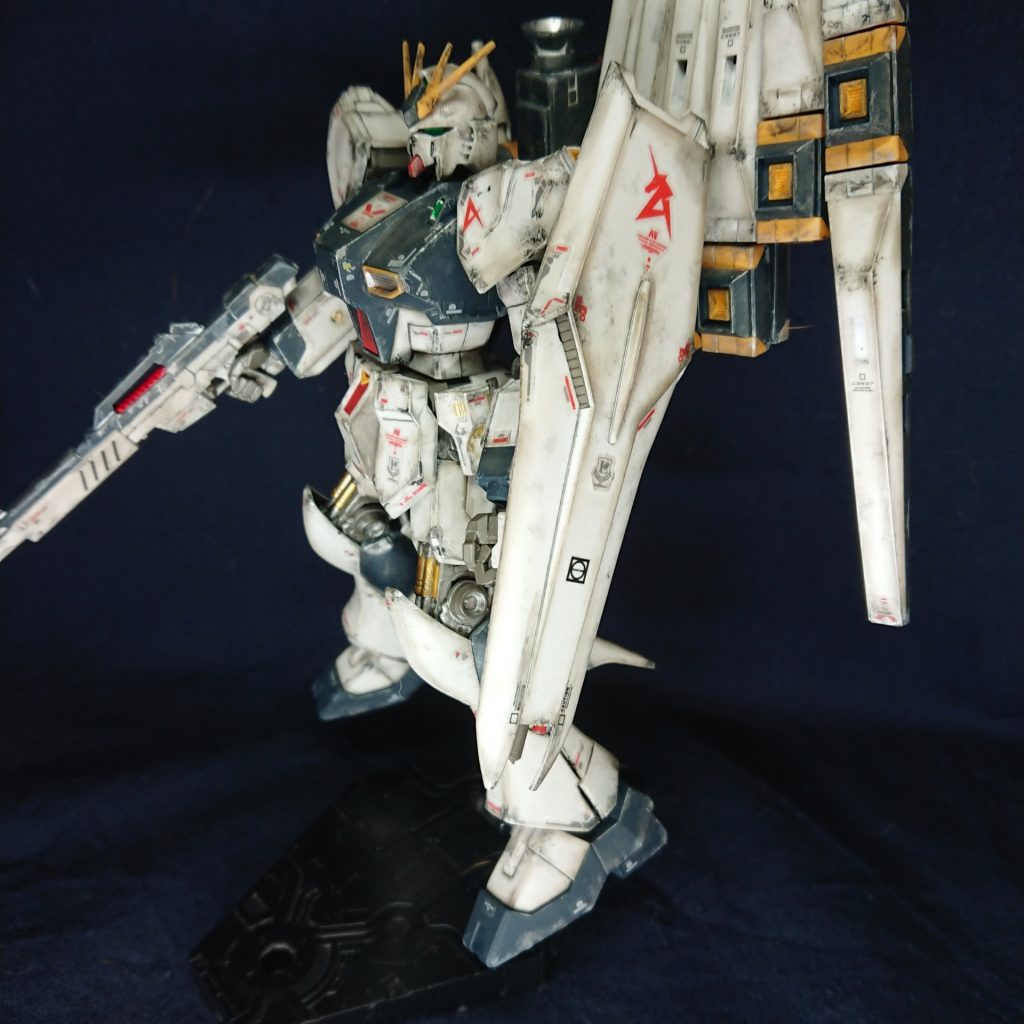 HGUC νガンダム ウェザリング–2枚目/制作者：ＨＨ