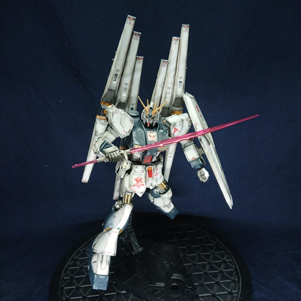 HGUC νガンダム ウェザリング–4枚目/制作者：ＨＨ
