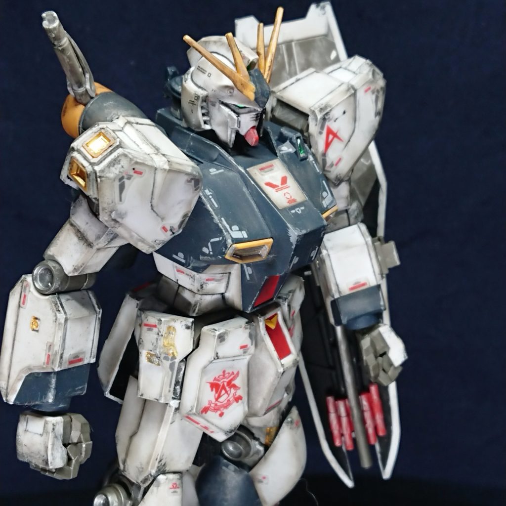 HGUC νガンダム ウェザリング–5枚目/制作者：ＨＨ