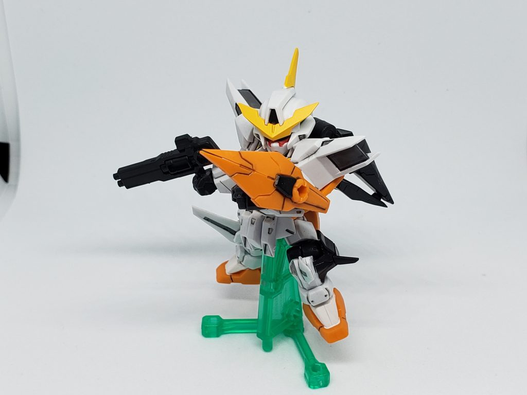 別ポーズで1枚🎵キュリオスは、どの角度からでも絵に成りますねぇ~💕