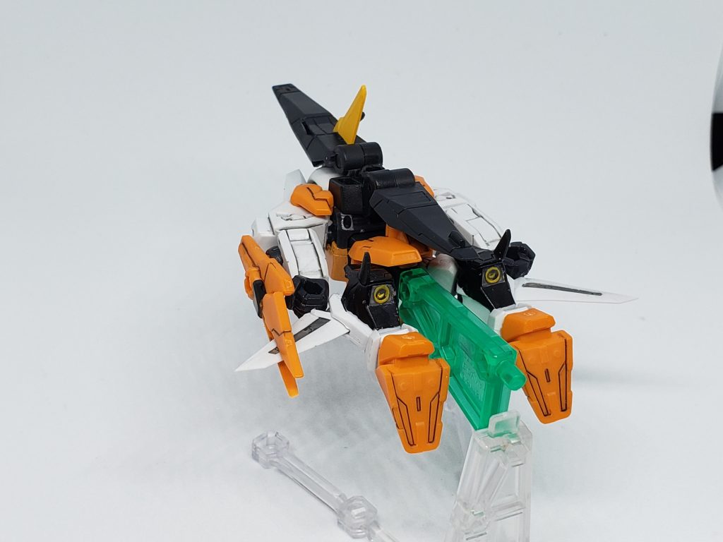 飛行形態のバックショットです🎵足の裏、グレーに塗れば良かったですねぇ😅