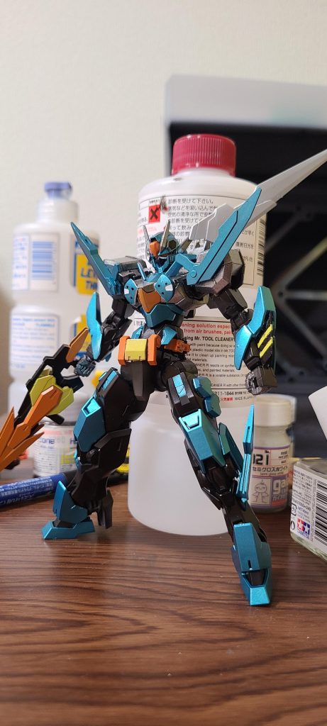 完成、数年ぶりの完成品だったのでとても嬉しかったです、毎月作品をポンポン作ってらっしゃるモデラーさんほんとにすごい