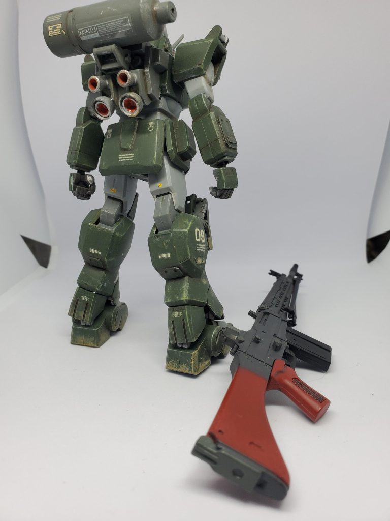 ライフルは何かのガシャポンでゲットしたやつかな？