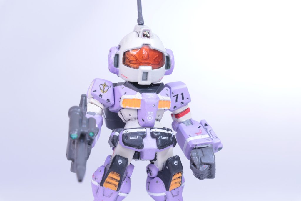 バイザーなし。これはこれでかわいい