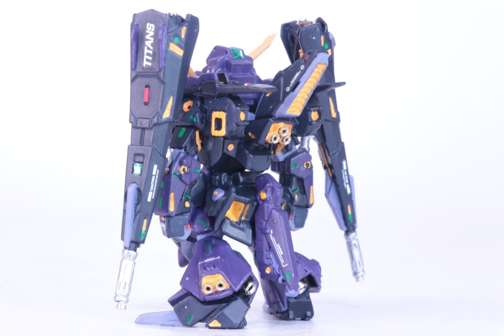 ガンダムコンバージ ギャプランTR-5フライルー ティターンズ仕様–4枚目/制作者:iwaitati
