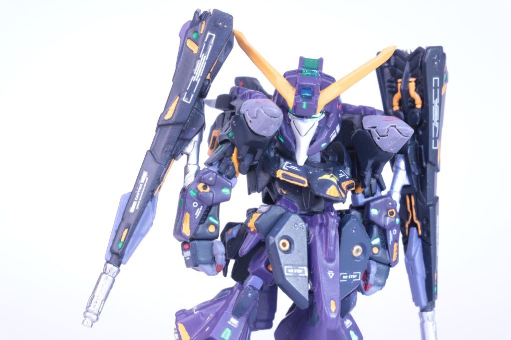 ガンダムコンバージ ギャプランTR-5フライルー ティターンズ仕様–9枚目/制作者:iwaitati