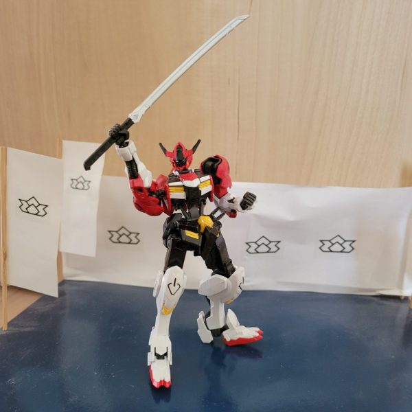 ガンダム・バルバトスver.シンケンレッド