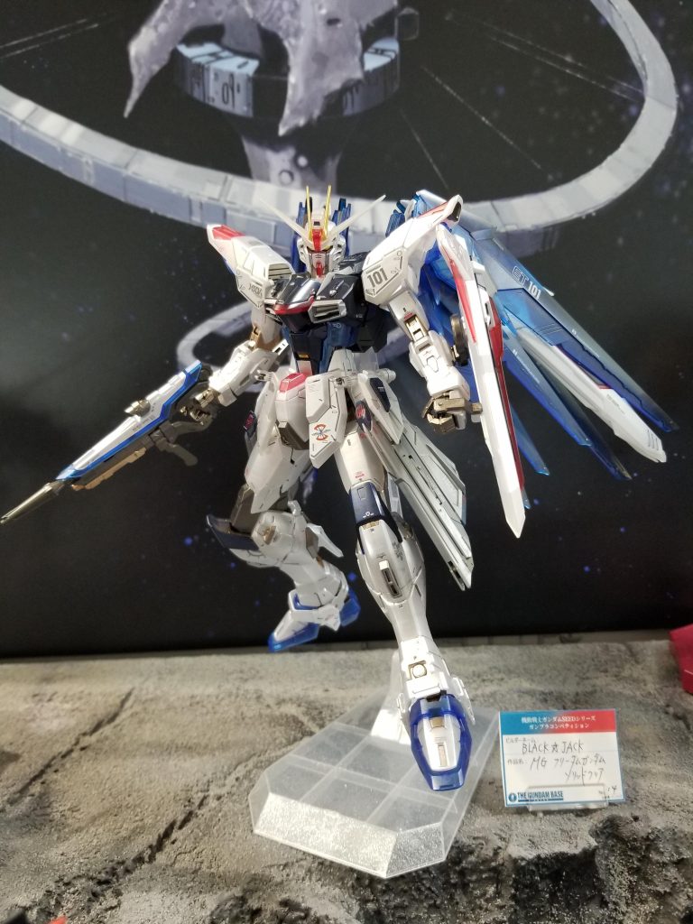 2023年12月現在、ガンダムベース名古屋さんに『SEEDコンペティション』イベントとして参加、展示させて頂きました✨
