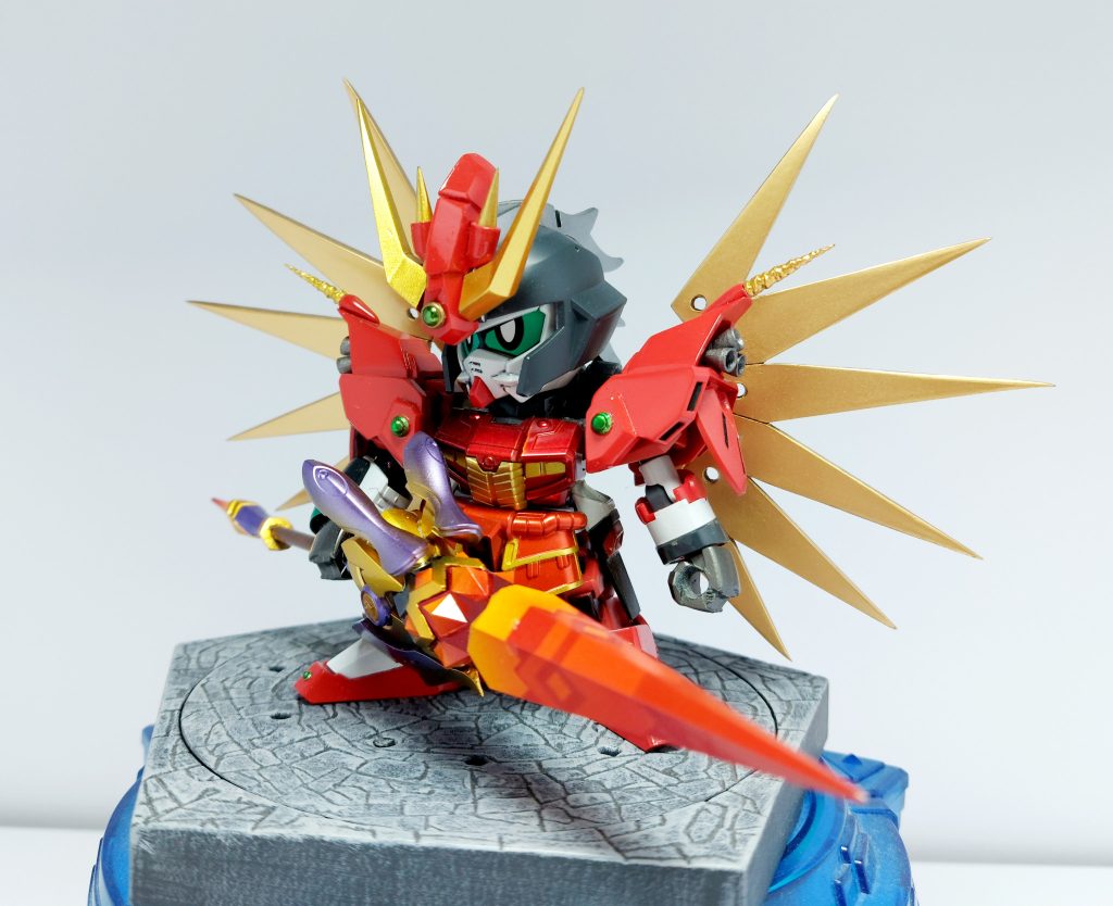 陥陣無帰の炎槍  ゼロガンダム–3枚目/制作者：昨日の 🎈W