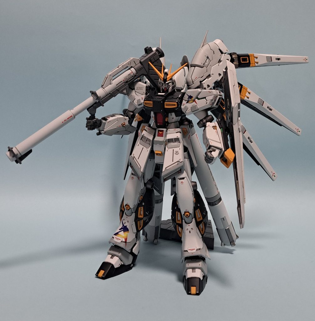 H.W.Sパージ状態ν GUNDAM colorの全貌です