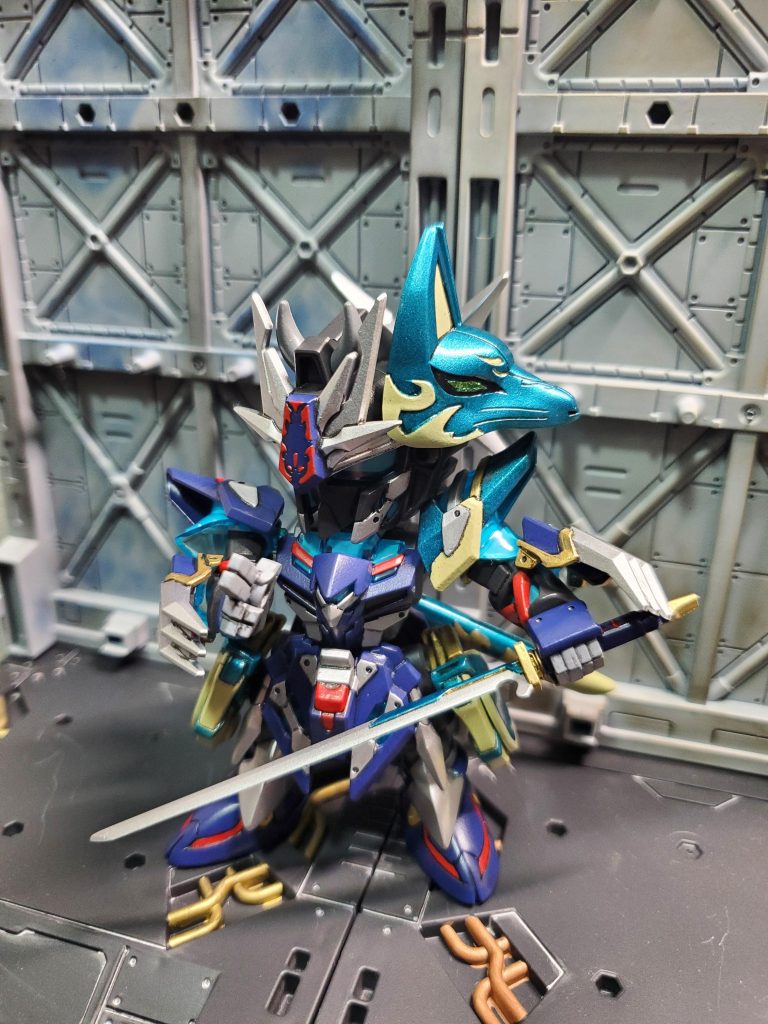 ゲームのイメージと葛藤し、半光沢といういつも使わないコートになりました💧