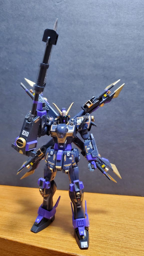 悪役っぽいポーズw