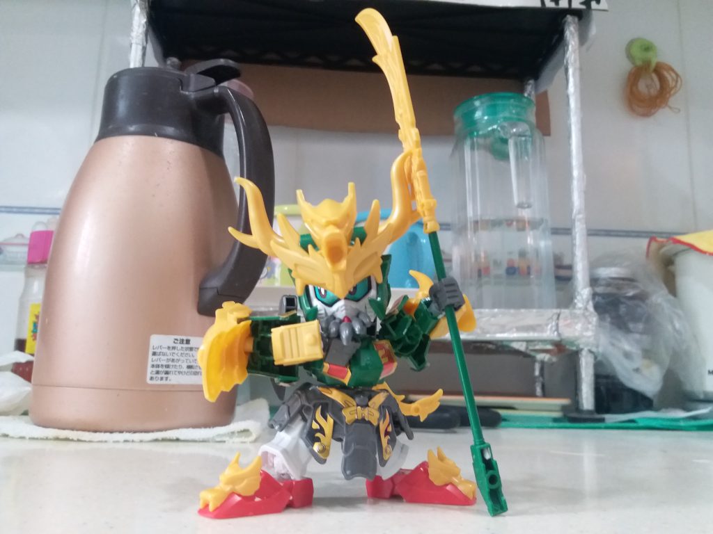 三国伝 関羽ガンダム–7枚目/制作者：LUNLUN（邪道可動）