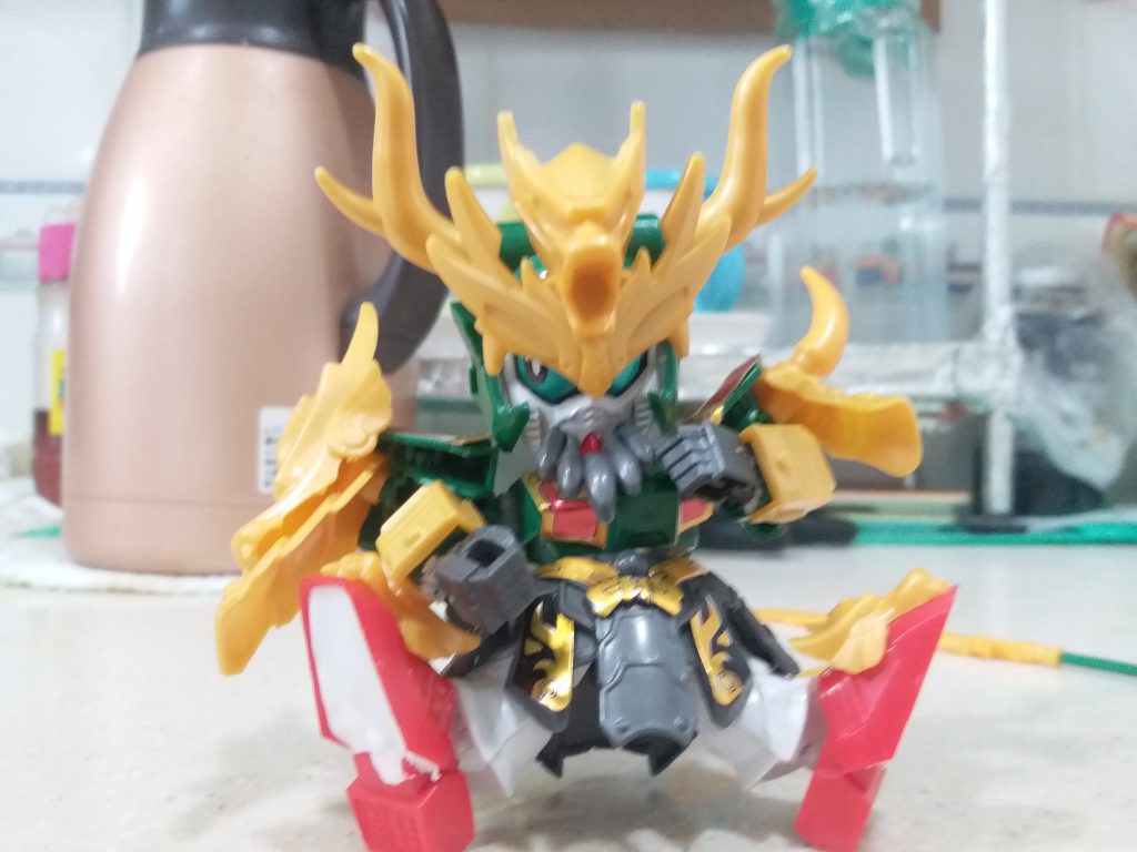 三国伝 関羽ガンダム–2枚目/制作者：LUNLUN（邪道可動）