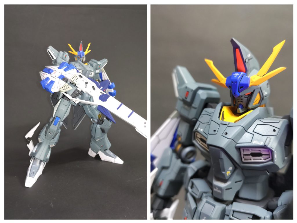 蛍光塗料で目を光らせて。