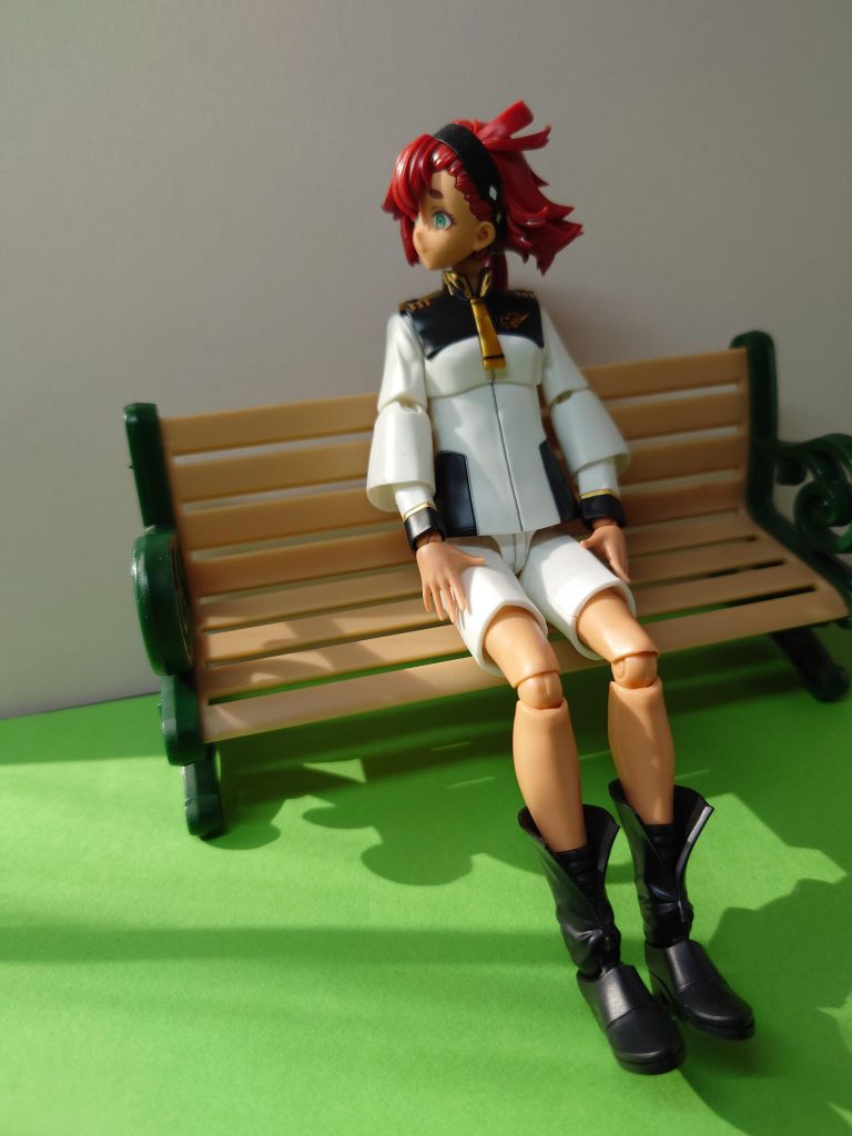 ミオリネさんを待つスレッタ