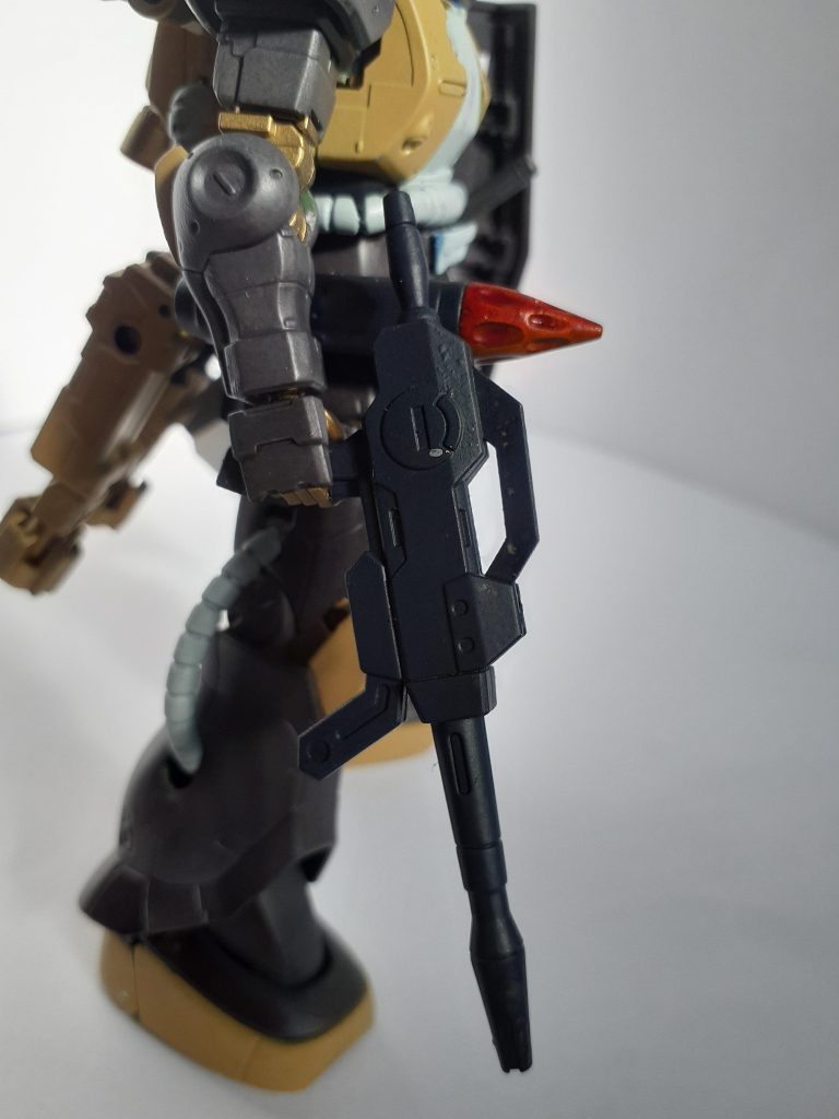 ビームライフルはベースガンダムから。ライフルは撃てるがまだ出力不足という設定‼️