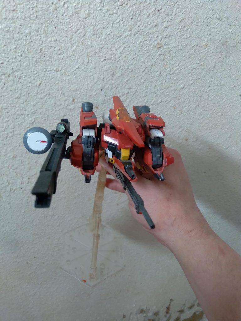 Waverider Mode with the launcher attached