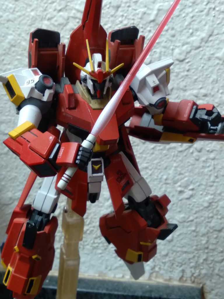 The beam saber blade I painted with white to appear like it was made from energy