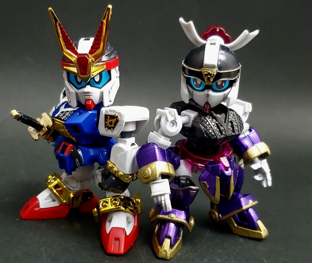 軽装タイプ頭部のカラーリングをちょっと変えて烈光に似せてます