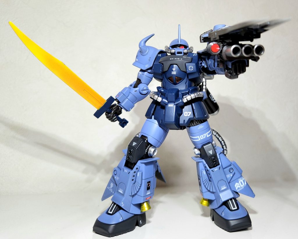グフカスタム HG 完成品 HGUC グフカスタム 改修全塗装完成品 ｜ ワクガン！