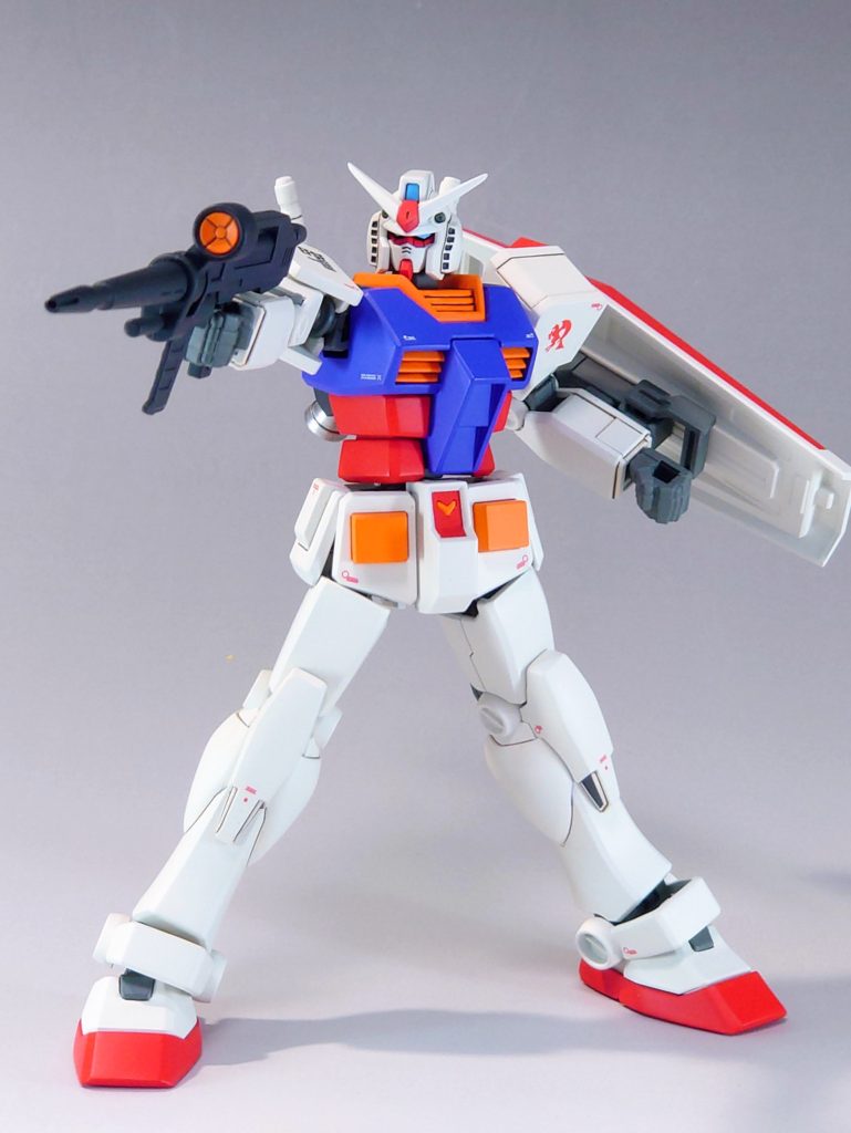 塗装は暖色系でまとめました。スミ入れもブラウン系です。