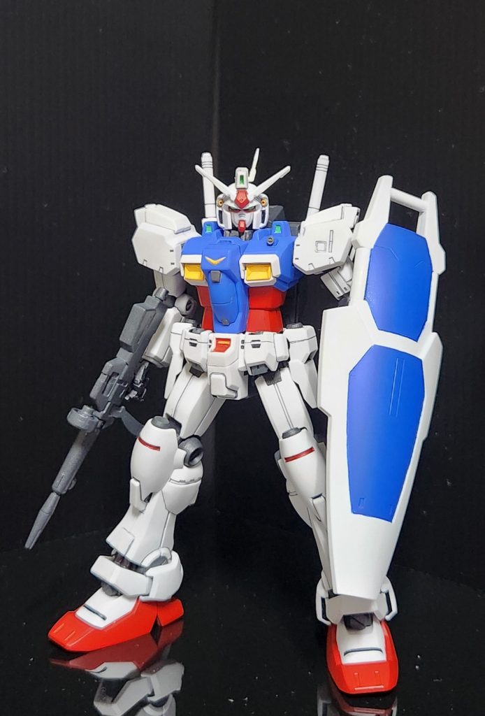 作業箇所として•肩やフロントアーマー等凹モールドの堀直し•ヘルメットの目元を削り、ラインを変更•バルカンの開口、胸部センサーの別パーツ化