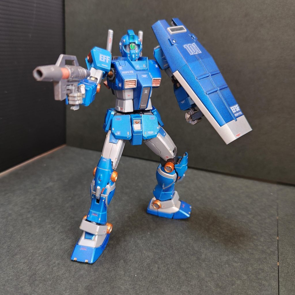 ジムといえばスプレーガンですね。