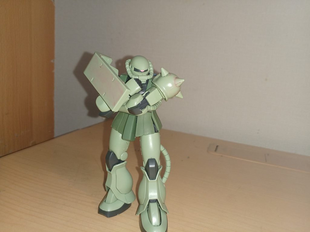 一般機と違いを出すために小豆っぽくかすり塗りました。