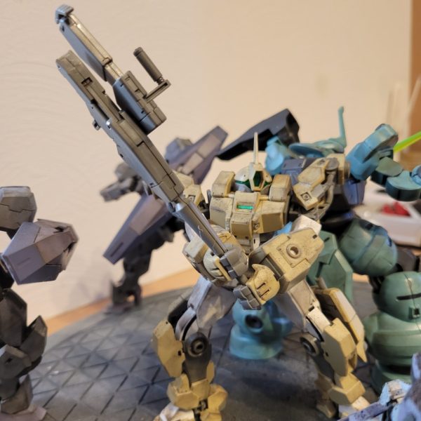 ライフルは鈍器