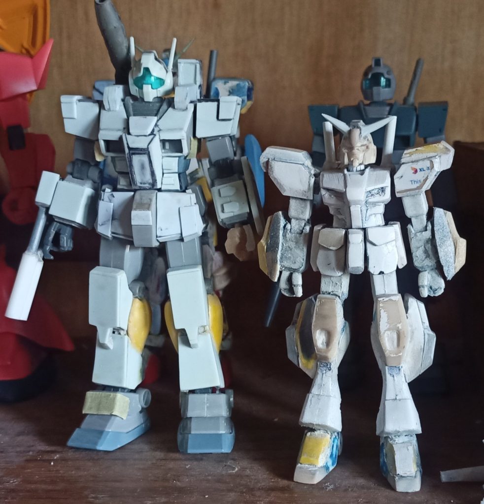 HGUCフルアーマージムⅢほぼ完成