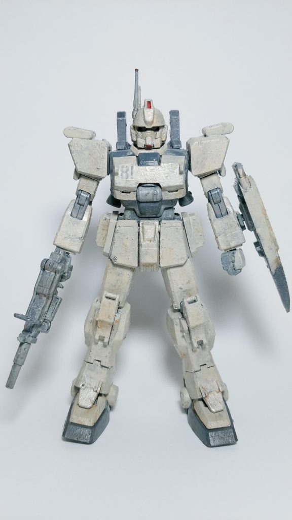 好きなモビルスーツの一つEz-8。今後も色々なパターンでつくっていきたいです